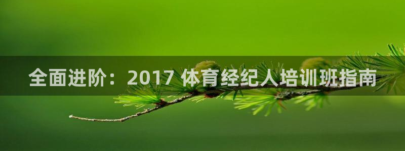 耀世平台总代理在哪：全面进阶：2017 体育经纪人培训班指南